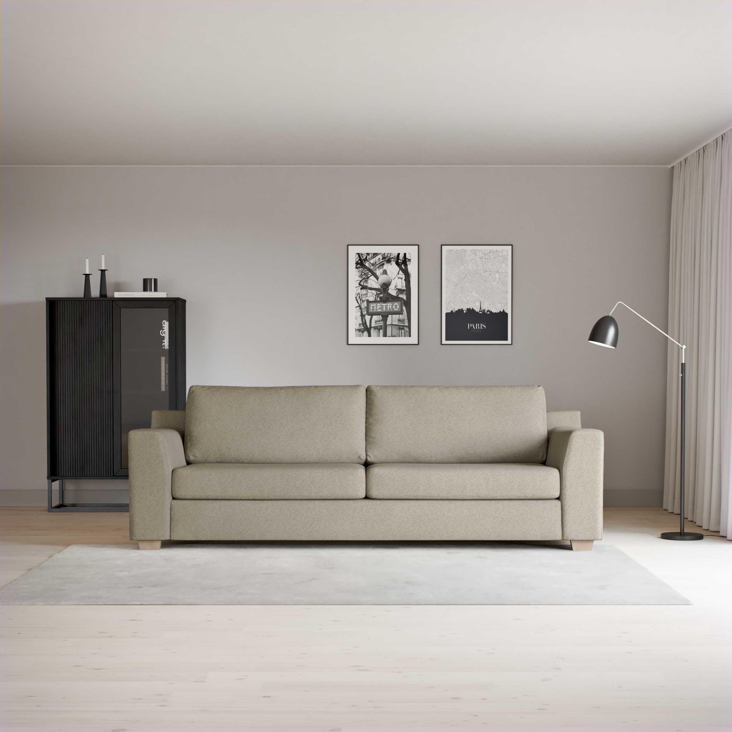 Friday, 3-sits soffa