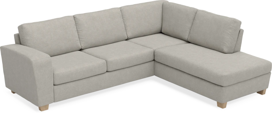 Friday - 2,5-sits soffa med divan höger - Beige