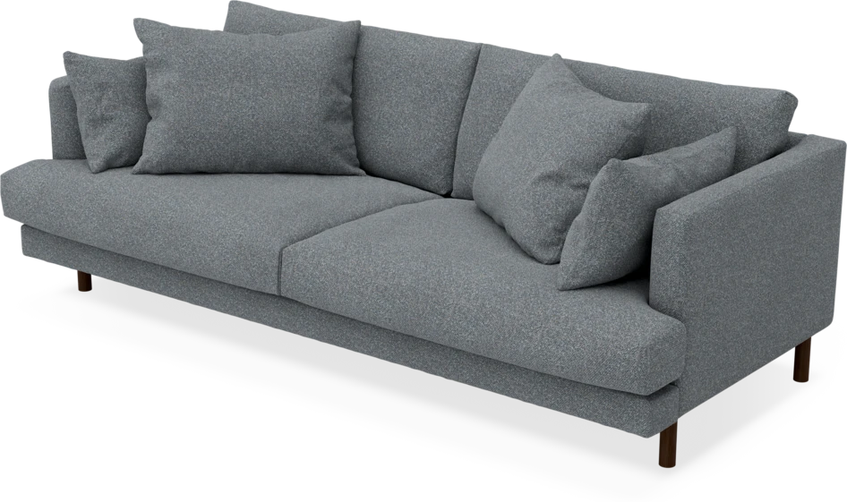 Harper - 3-sits soffa - Blå