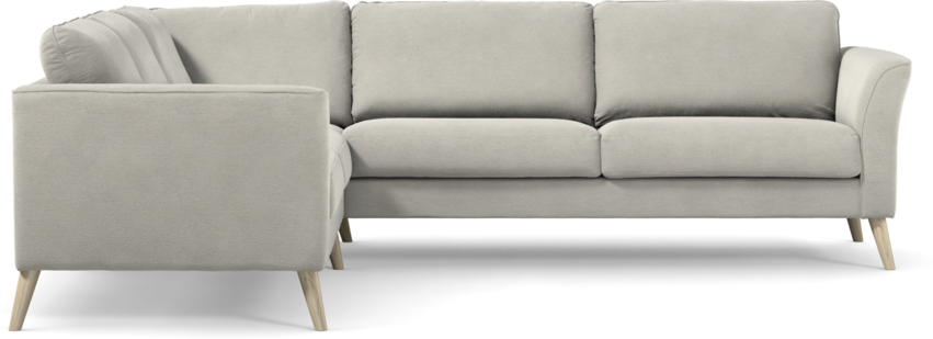 Bridge - Hörnsoffa, 2+3-sits - Grå