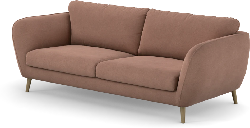 Madison - 3-sits soffa - Rosa