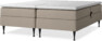 Delux Sense - Ställbar säng, dubbelsäng med bäddmadrass - Beige