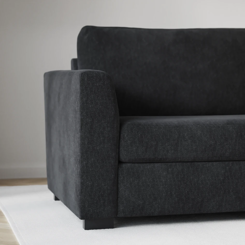 Friday - 3-sits soffa med schäslong vänster och divan höger - Blå