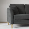 Eden - 2-sits soffa med schäslong - Grå