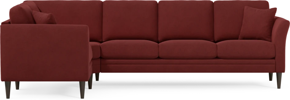 Eden - Hörnsoffa, 1+3-sits - Röd