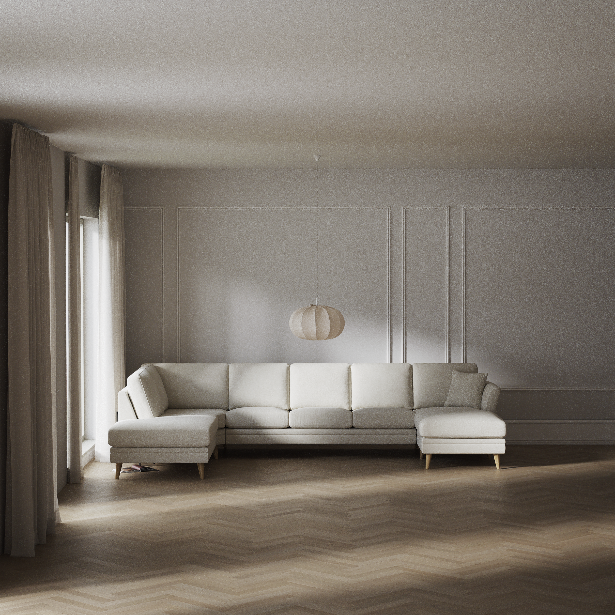 Eden - 3-sits soffa med divan vänster och schäslong höger - inspiration
