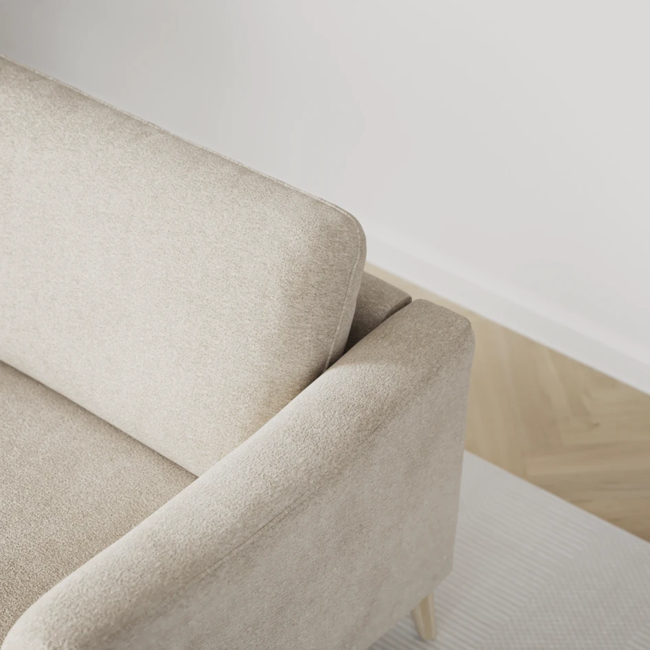 Bridge - Hörnsoffa, 2+2-sits - Beige