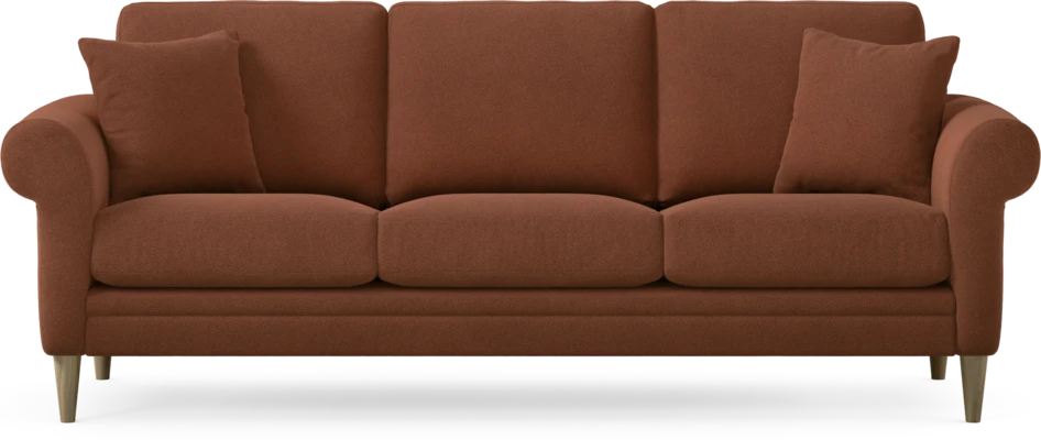 Eden - 3-sits soffa - Orange