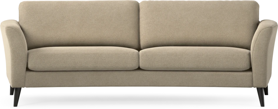 Bridge - 3-sits soffa svängd - Beige