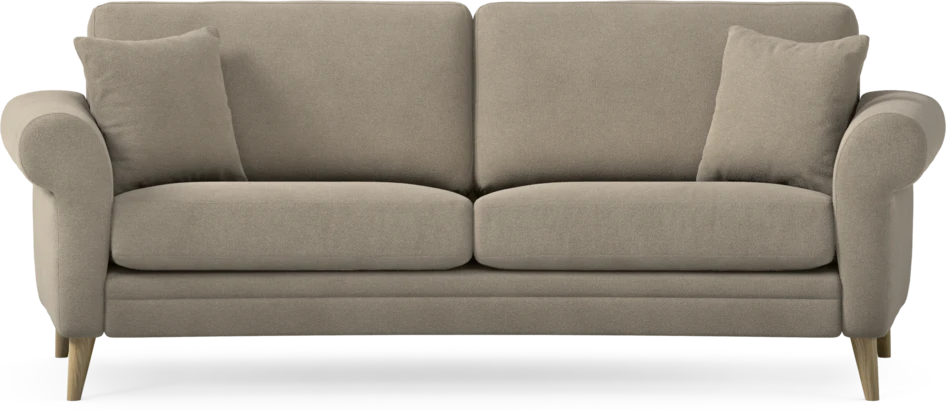 Eden - 2,5-sits soffa svängd - Beige