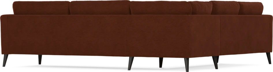 Bridge - Hörnsoffa, 2+3-sits - Orange