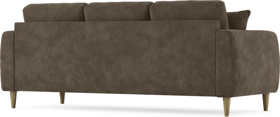 Eden - 3-sits soffa - Brun