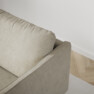 Madison Lux - 2-sits soffa med schäslong vänster - Beige