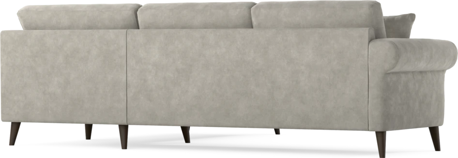 Eden - 2,5-sits soffa med divan - Grå