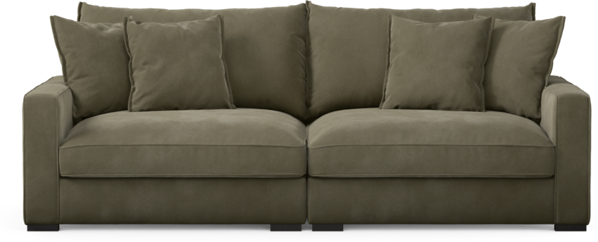 Rossi - 3-sits soffa - Grön