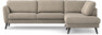 Bridge - 3-sits soffa med divan höger - Beige
