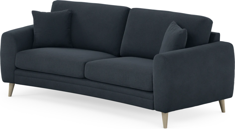 Eden - 2,5-sits soffa svängd - Blå