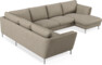 Madison Lux - Hörnsoffa med schäslong höger - Beige