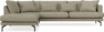 Harper - 3-sits soffa med divan vänster - Beige