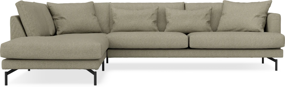 Harper - 3-sits soffa med divan vänster - Beige