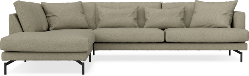 Harper - 3-sits soffa med divan vänster - Beige