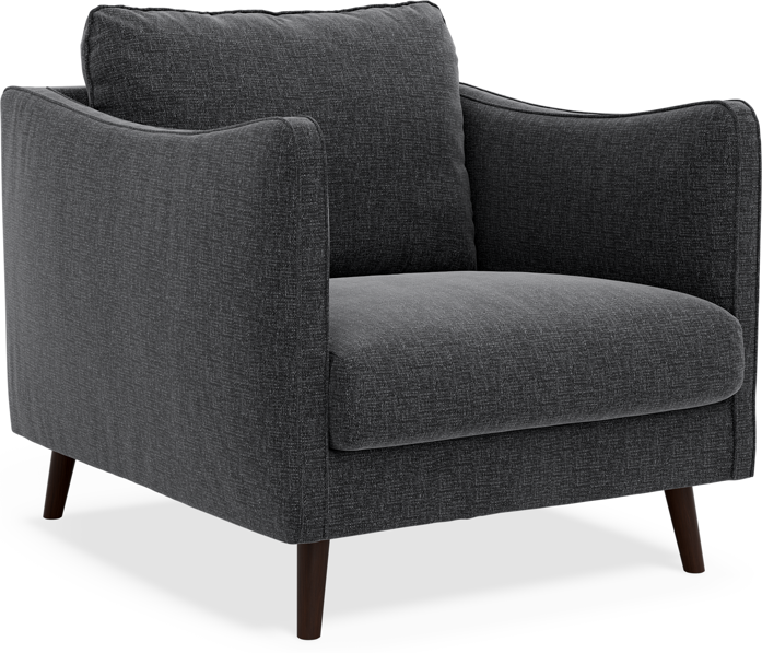 Madison Lux - Fåtölj, 70 cm - Svart