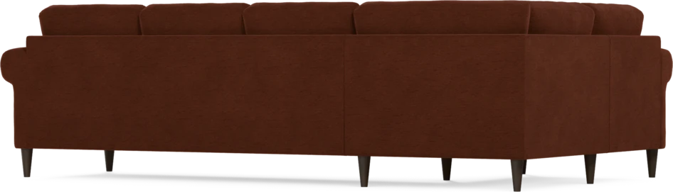 Eden - Hörnsoffa, 1+3-sits - Orange
