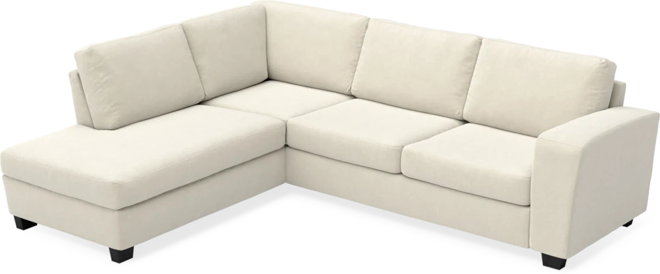 Friday - 2,5-sits soffa med divan vänster - Beige