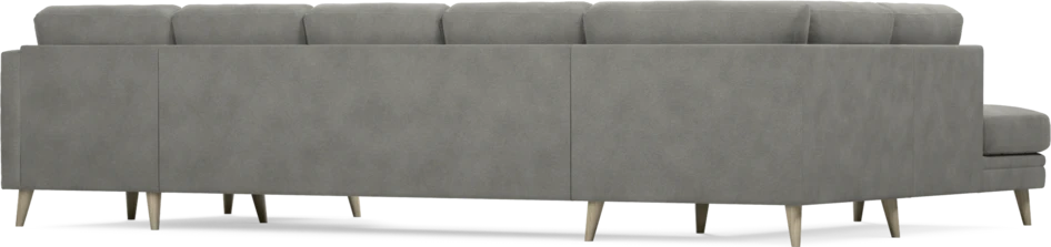Eden - 3-sits soffa med divan vänster och schäslong höger - Grå