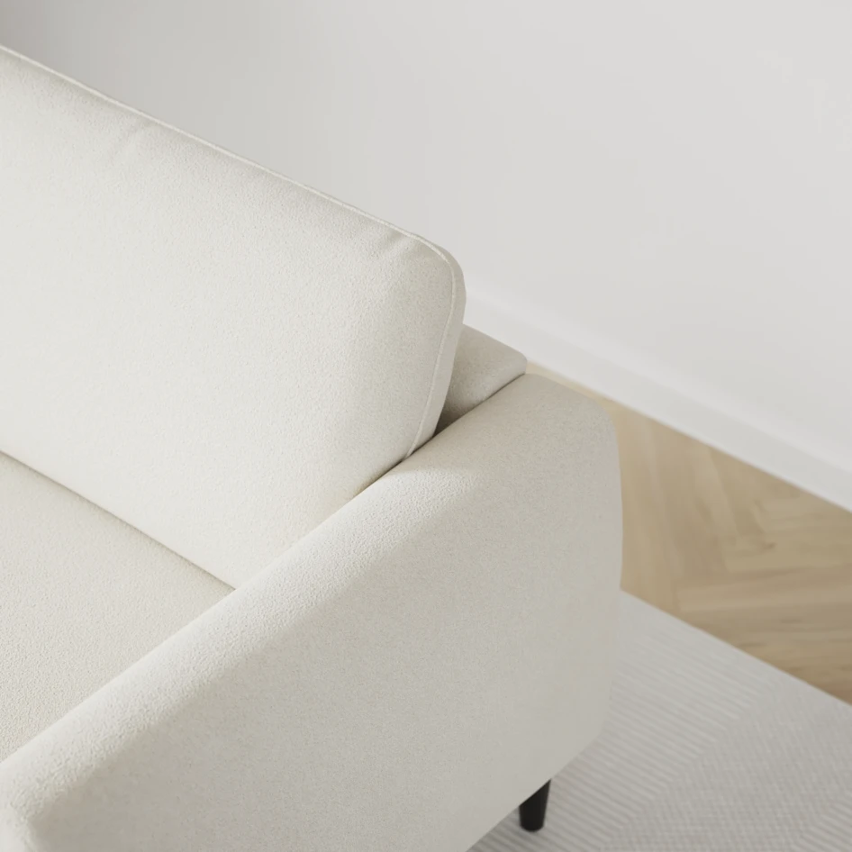 Bridge - 2-sits soffa - Vit