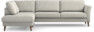 Bridge - 3-sits soffa med divan vänster - Grå