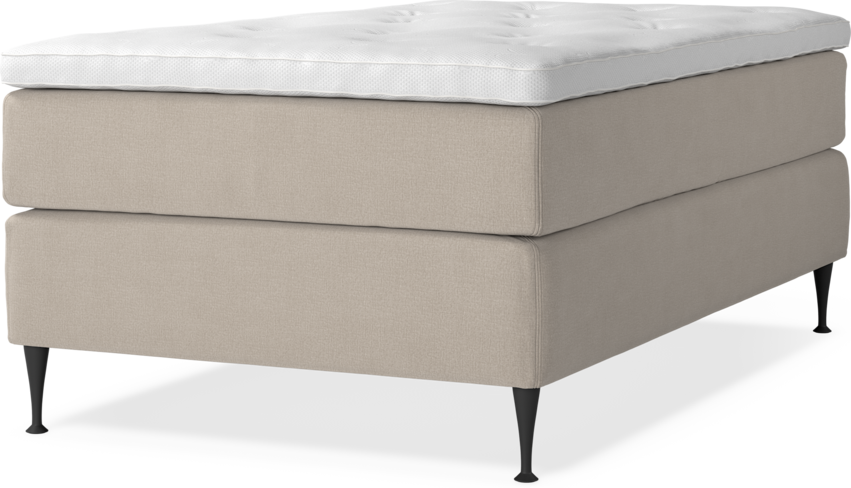 Delux Exclusive - Kontinentalsäng, enkelsäng 120 cm med bäddmadrass