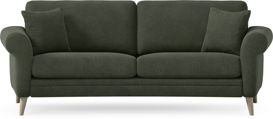 Eden - 2,5-sits soffa svängd - Grön