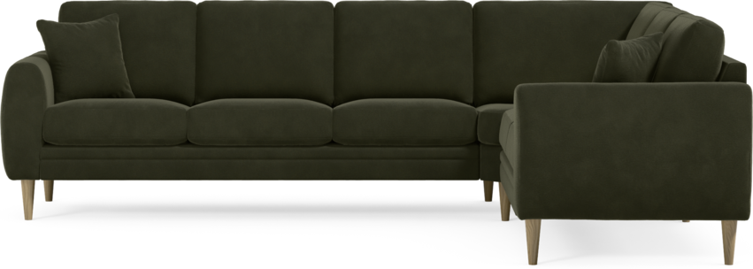 Eden - Hörnsoffa, 3+2-sits - Grön