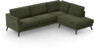 Bridge - 3-sits soffa med divan höger - Grön