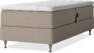 Delux Dream - Ställbar säng, enkelsäng med bäddmadrass - Beige