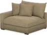 Rossi - 1,5-sits med armstöd höger - Beige