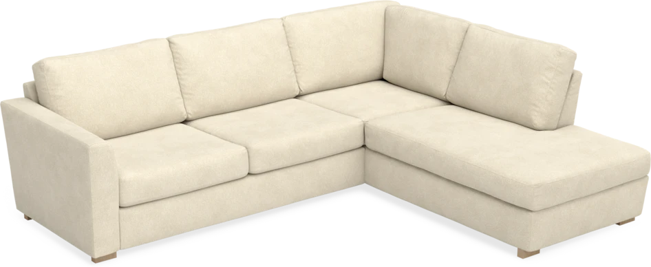 Friday - 2,5-sits soffa med divan höger - Beige