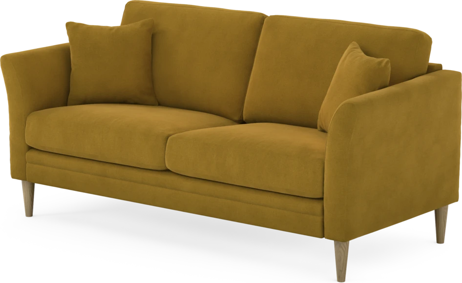 Eden - 2,5-sits soffa - Gul
