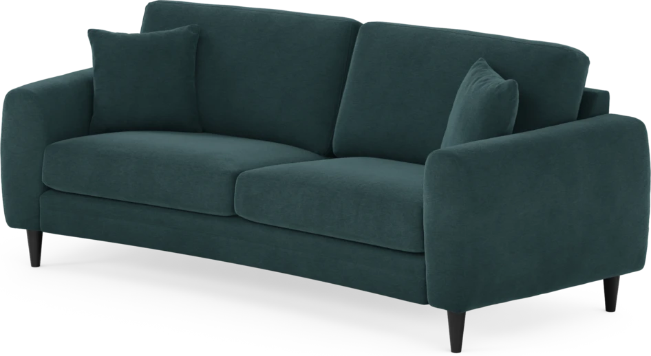 Eden - 2,5-sits soffa svängd - Blå