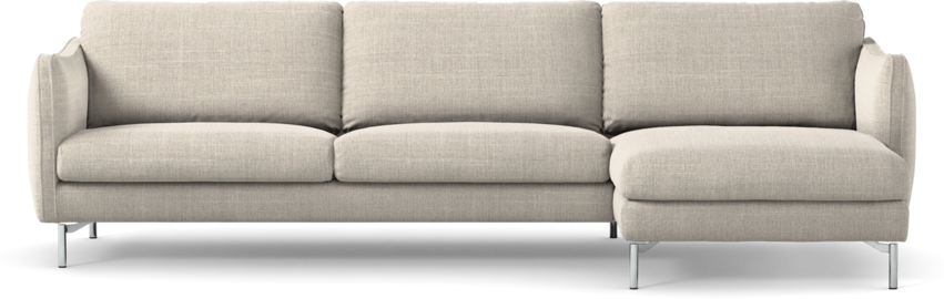 Madison - 3-sits soffa med schäslong höger - Beige