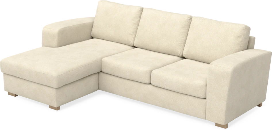 Friday - 3-sits soffa med schäslong vänster - Beige
