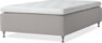 Delux Dream - Ramsäng, enkelsäng med bäddmadrass - Grå
