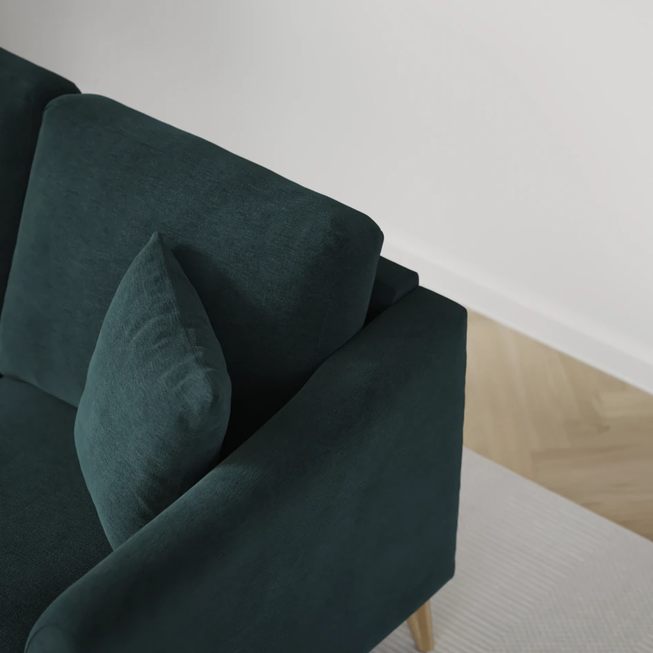 Eden - 2,5-sits soffa - Blå