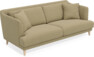 Macy Lux - 3-sits soffa - Gul