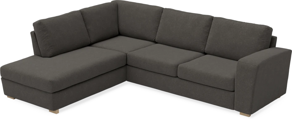 Friday - 2,5-sits soffa med divan vänster - Grå