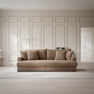 Rossi - 3-sits soffa, hel dyna - Beige