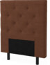 Delux Pikerad Låg - Sänggavel, 90-210 cm