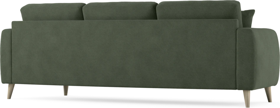 Eden - 3-sits soffa svängd - Grön