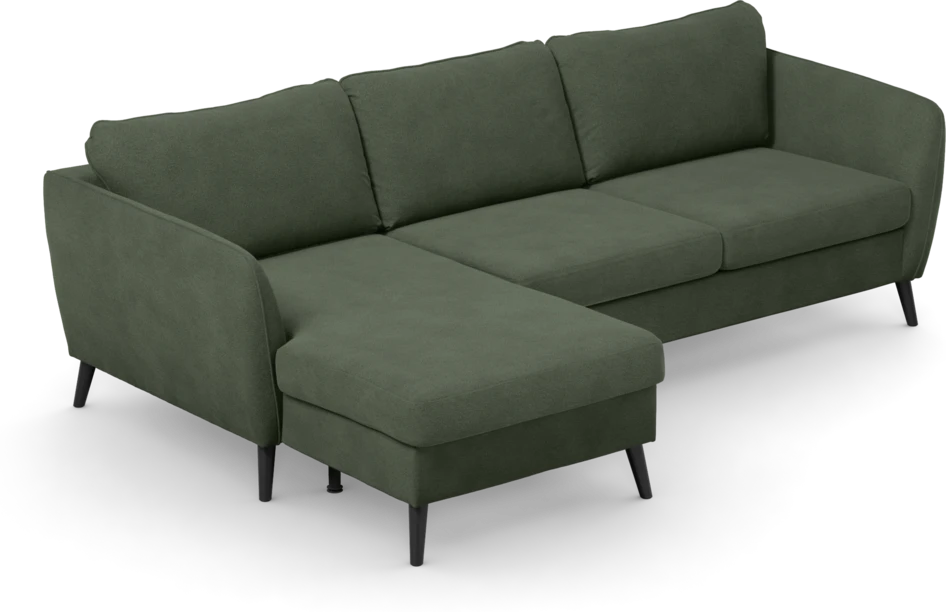 County 3-sits soffa med flyttbar schäslong | Mio